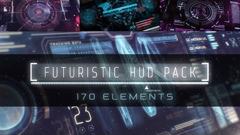 HUD Infographic (After Effects template)