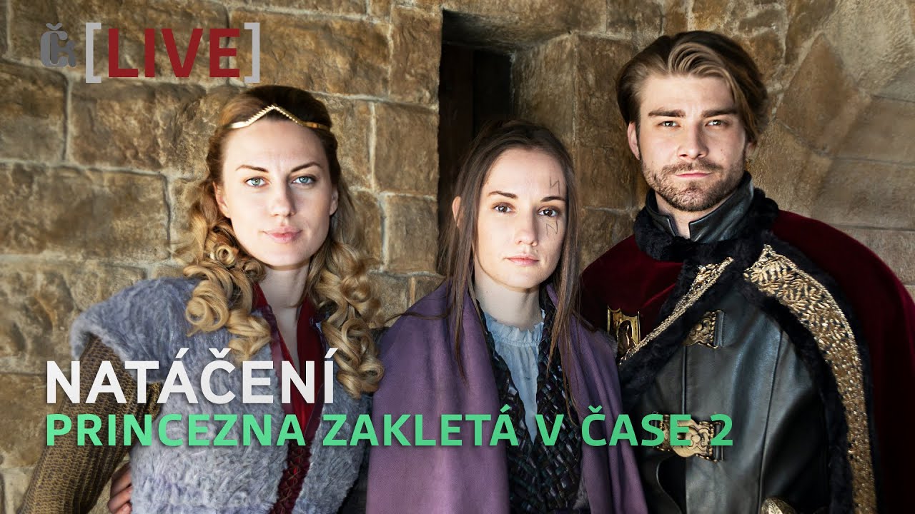 Natáčení pohádky Princezna zakletá v čase 2 v unikátní dekoraci Knightfall na Barrandově