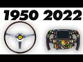 The Incredible Evolution of F1 Steering Wheels