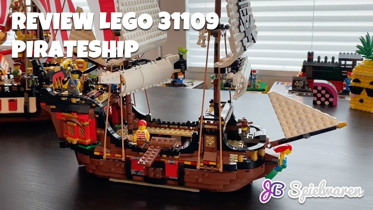 Review LEGO Creator 31109 Pirate Ship - YouTube
