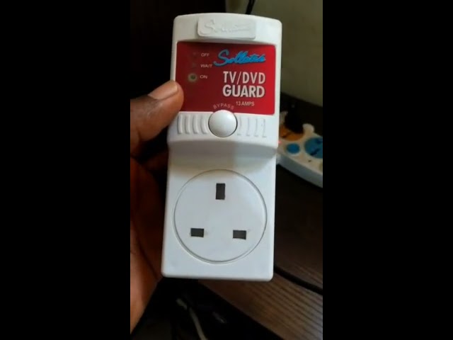 Tv/Dvd Guard Surge Suppressor(New)
