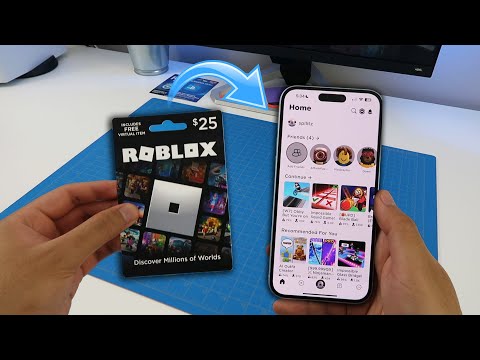 How to Claim Roblox Gift Card on Mobile Device 