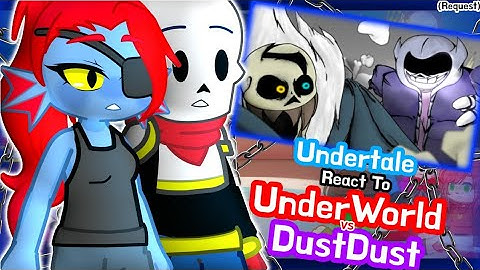 Undertale React To UnderWorld Vs DustDust // GachaLife2 (Request)