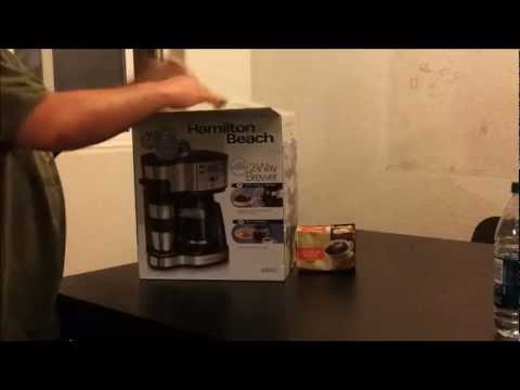hamilton-beach-scoop-2-way-coffee-maker-unboxing
