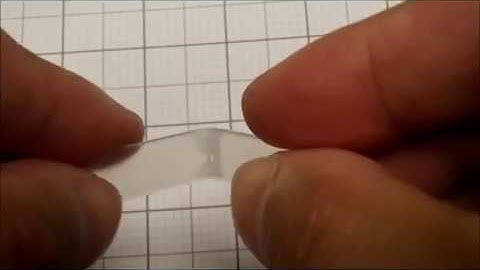 Stress-whitening via bending