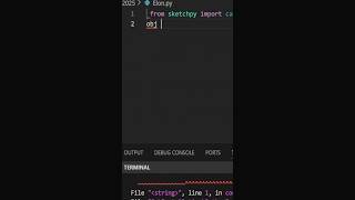 Draw Elon Musk with Python Sketchpy | AI Sketch Using Python #shorts #elonmusk