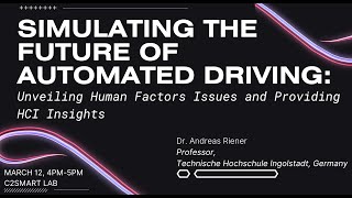 Simulate the Future of Automated Driving: Unveiling Human Factors Issues and Providing HCI Insights