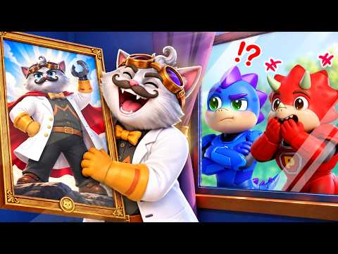 Madcat quiere ser un héroe como el Dino Crew | Animación de Dino Action