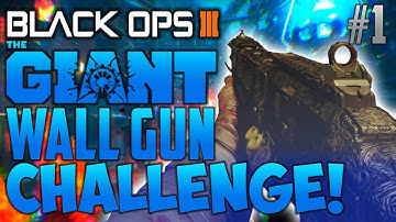 BO3|The Giant|Wall Guns Only Challenge|Solo Part 1