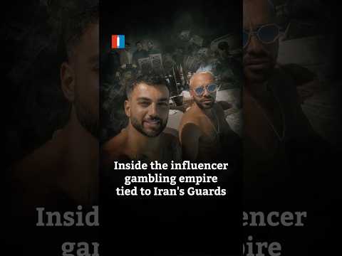 Inside the influencer gambling empire tied to Iran's Guards.