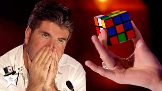 The BEST Rubiks Cube Magic on Got Talent!
