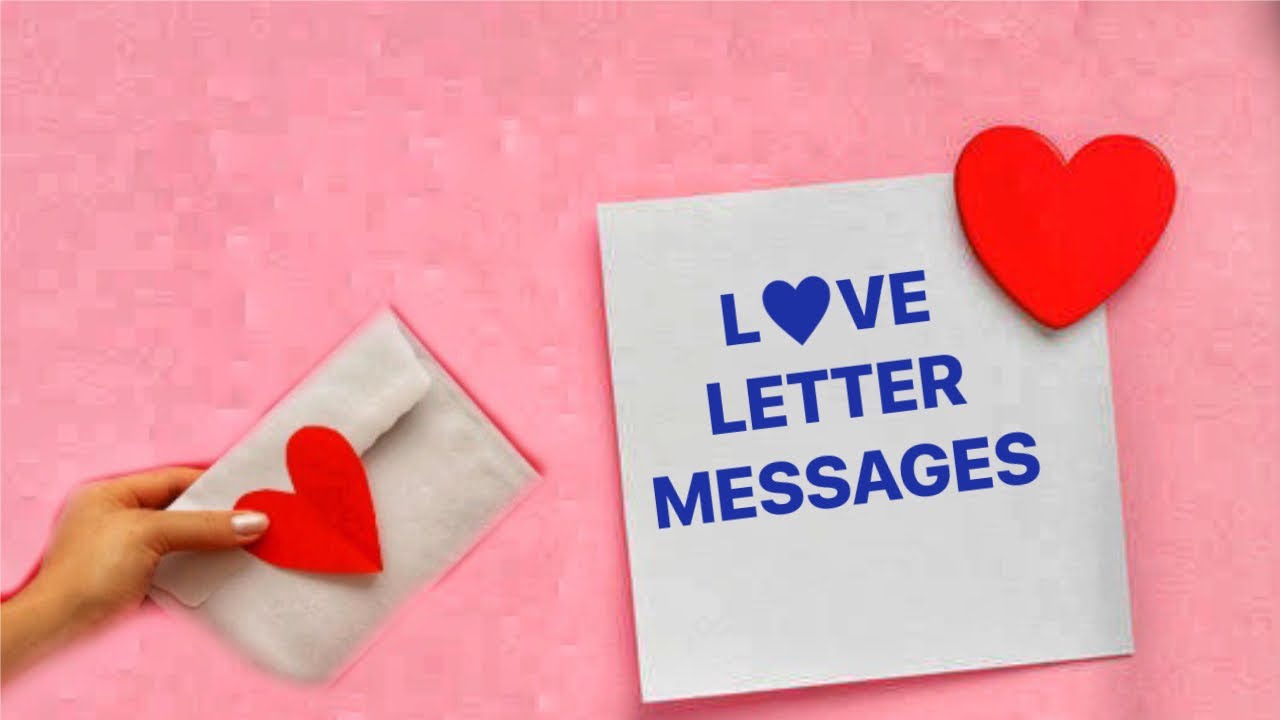 Love letter messages || 10 messages in english ||sherin class || easy to writing impressive letter