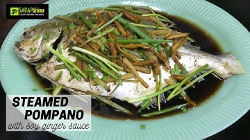 Steamed Pompano With Soy Ginger Sauce Recipe