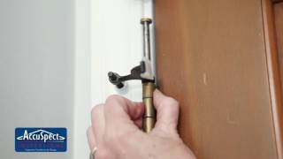 30 AccuSpect   Installing a Hinge Pin Door Stop