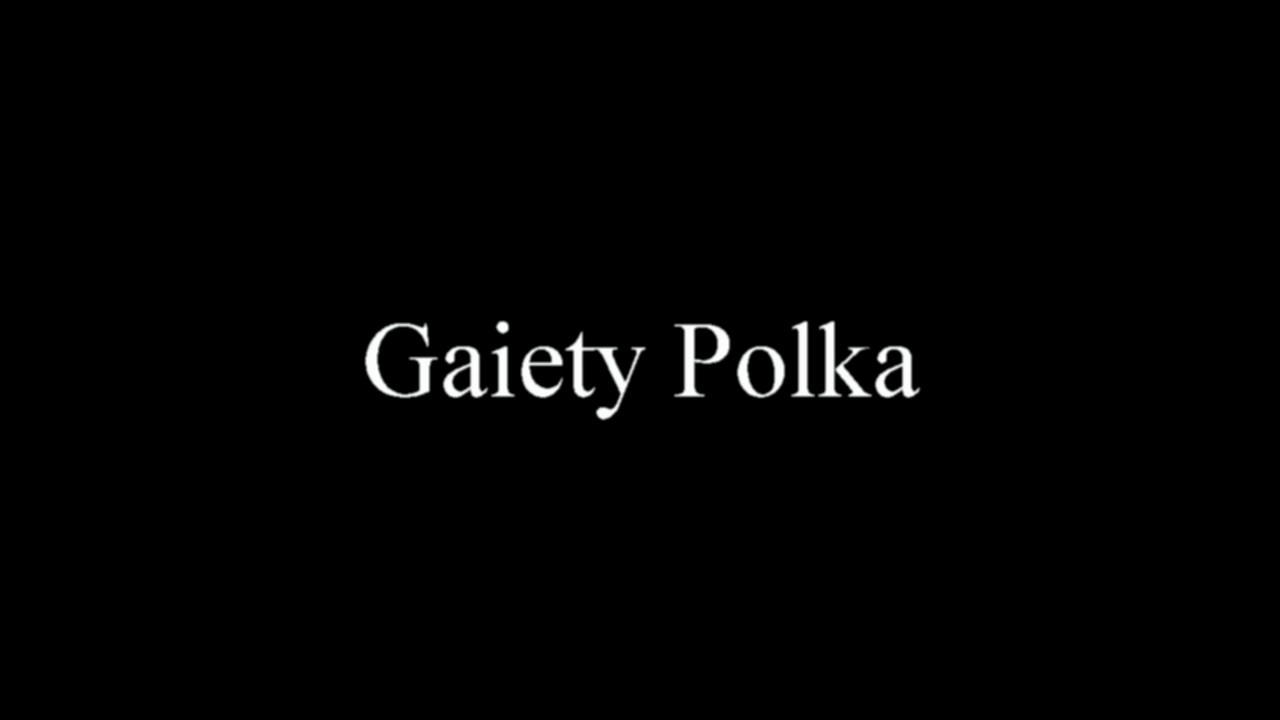 "Gaiety Polka" Piano Accompaniment