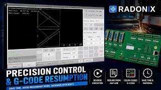 Precision Control and G-Code Resumption in CNC Machining
