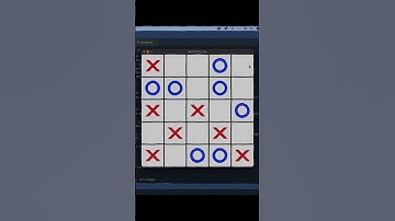 Tic Tac Toe AI 💀 #edit #python #ai
