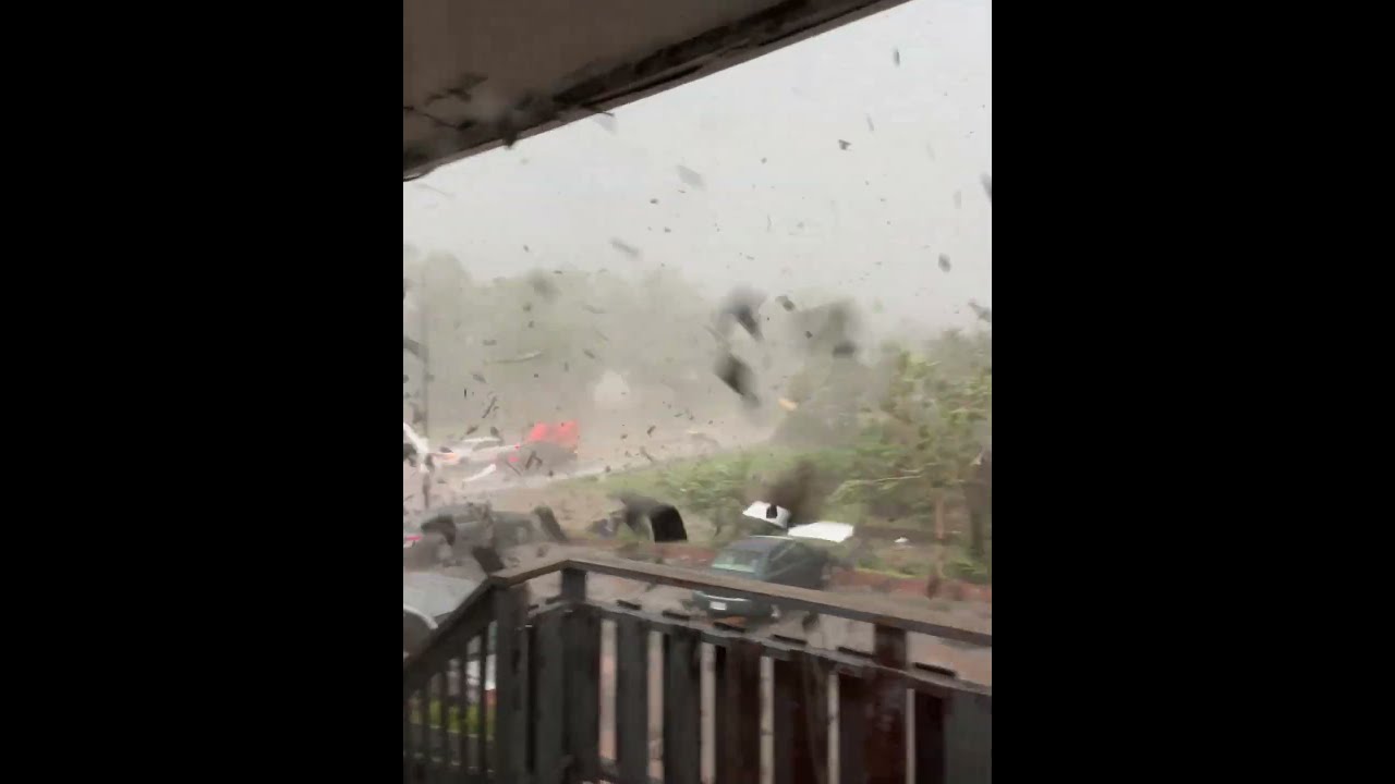 Man Watches Tornado Destroy His Apartment ViralHog
