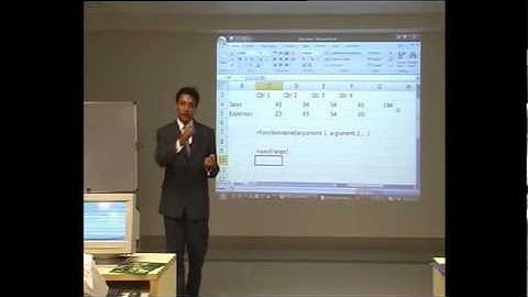 Using Sum Function in Microsoft Excel in Urdu / Hindi