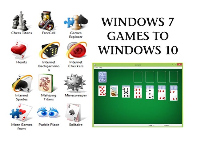 Windows 10 Solitaire vs. Windows XP Solitaire