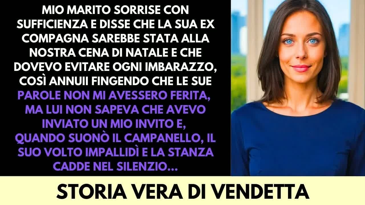 Mio marito mi aveva appena detto che ero "troppo ingenua" per capirlo, e rideva con la sua amante seduta al mio tavolo di Natale. Io sorrisi e versai loro il vino. Non avevo mai detto a nessuno...