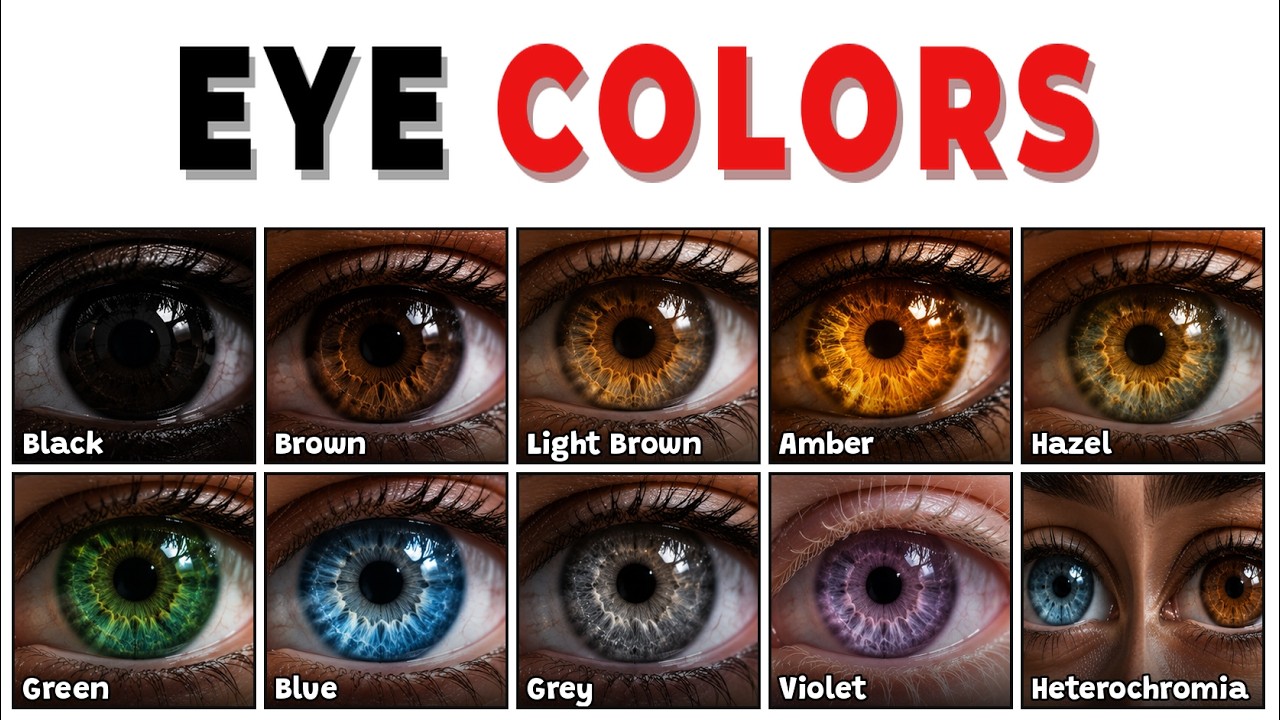 What Your Eye Color Says About You - YouTube