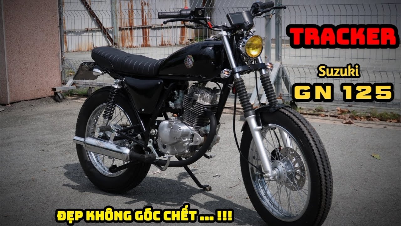 Suzuki GN125 độ Tracker - bánh béo - dáng chất | by Win Sài Gon