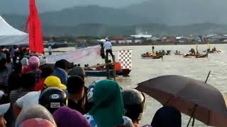 Balap perahu pelabuhan palopo d menangkan Tegar Repsol