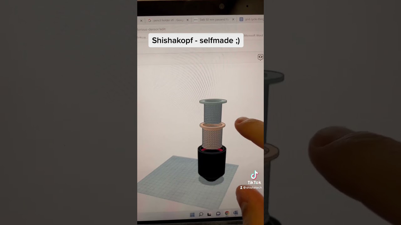 Selfmade shishakopf 