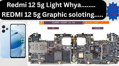 📲 Redmi 12 5g Lcd Light problem solution / 📲Redmi 12 5g Lcd Light Not working / All Redmi mobile Lcd