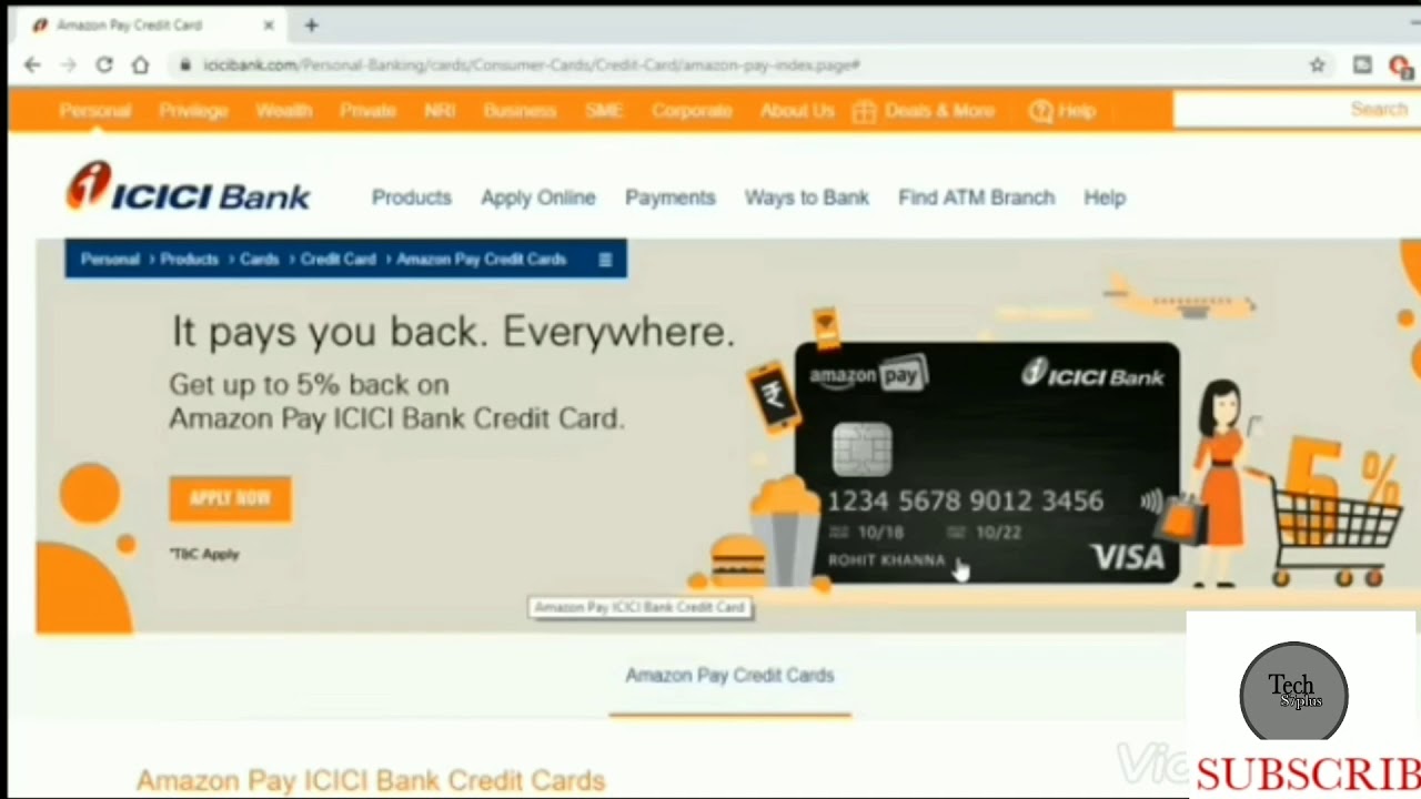 Amazon Pay ICICI Bank Credit Card Apply Now Free YouTube
