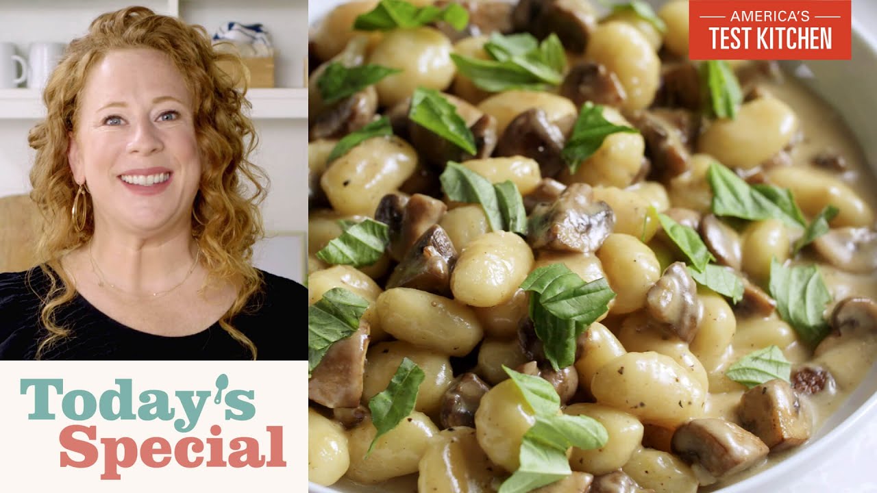 Creamy Gnocchi with Mushrooms is the Perfect Weeknight Meatless Comfort Food | Today's Special