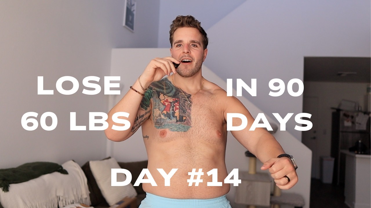 Losing 60 lbs of Body Fat in 90 Days - Day 14