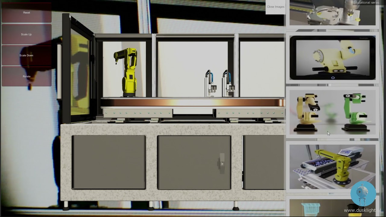 Industrial (Augmented) Robot Presentation