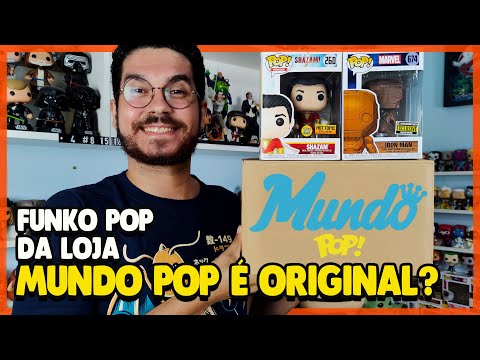 FUNKO POP DA LOJA MUNDO POP É ORIGINAL?