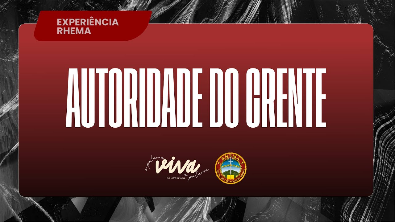 Experiência Rhema |Autoridade do Crente | PR. Marco Brito | 24/11/2025 - Verbo da Vida