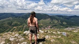 Hiking Up a Transylvanian Mountain