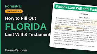 How to Fill Out a Florida Last Will and Testament (Step by Step) Update