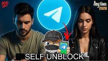 Telegram 2026 🔥 How to Unblock Yourself on Telegram |100% Working New Method  Telegram Tips & Trick