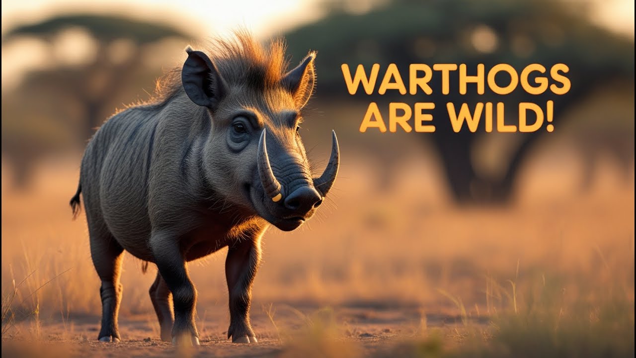 Warthogs Are Wild! 🐗 Fun Facts & Adventures for Kids