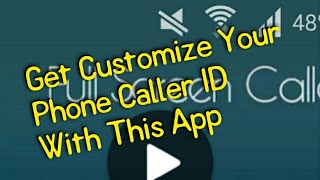 Full Screen Caller ID for Android- Change Your Caller ID in HD Background screenshot 1