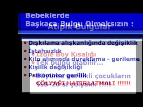 Prof Dr Sema Aydoğdu - Çocuklarda Çölyak Hastalığı