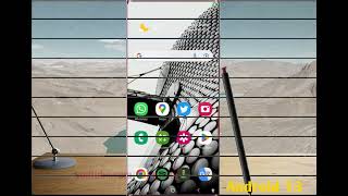 Samsung Galaxy S23 Ultra : How to have high contrast keyboard with white letters on blue keypad screenshot 4