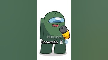 Among Us Rodamrix || Sia - Snowman || Fortegreen x Gray/Tan || animation meme #amongus #viral #tween