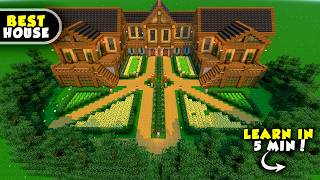 Minecraft: How to Build the BEST Survival House in 5 Minutes screenshot 3