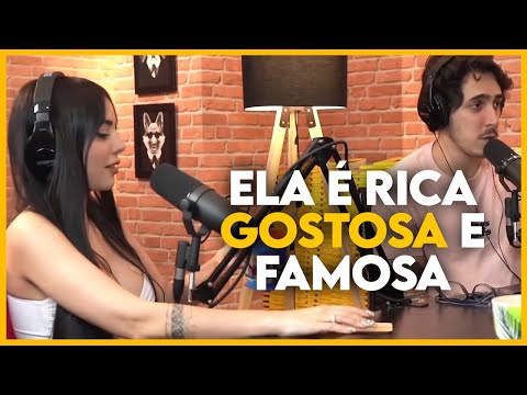 CASTANHARI SOBRE NYVI STEPHAN NA FRENTE DELA! | Cortes Podcastt