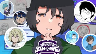 PAINT ANIMATORS PLAY: GARTIC PHONE! ft. @ByAsh @yZorOwO @stevwux993 @Karmakoon18 @AngelGeismo