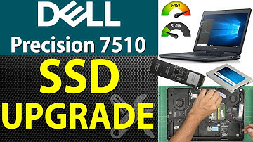 How to Upgrade Storage SSD - HDD for DELL Precision 7510 Laptop | Step by Step