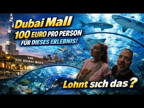 Dubai Mall: 100€ pro Person für dieses Erlebnis?!