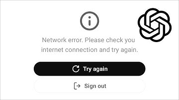 ChatGPT - Network Error - Please Check You Internet Connection And Try Again - Fix - Android - 2026